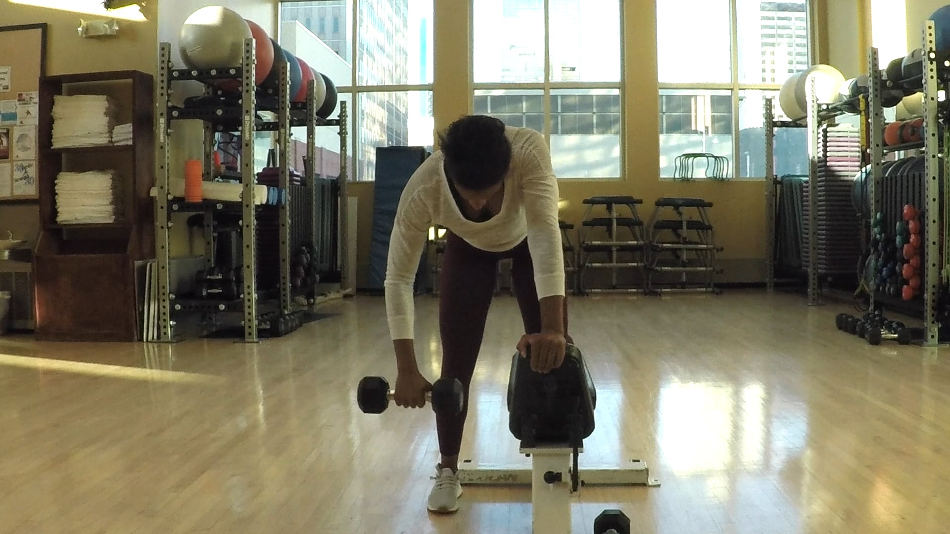 Wide One Arm Row