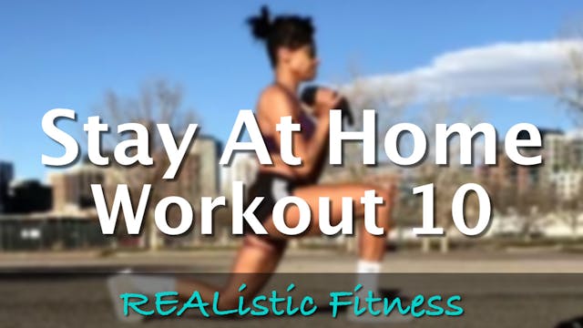Stay at Home - Workout 10