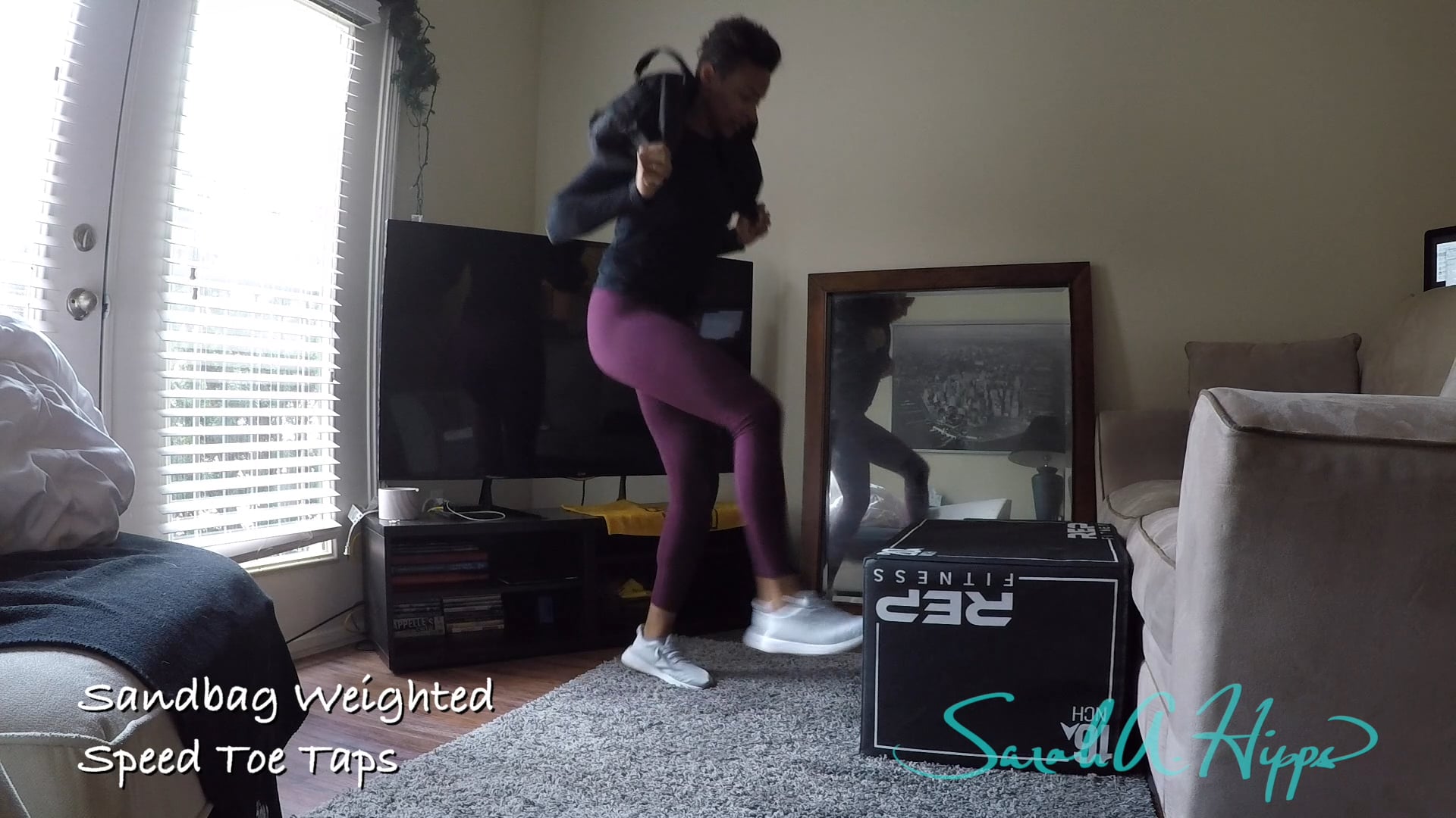 Sandbag Weighted Speed Toe Taps