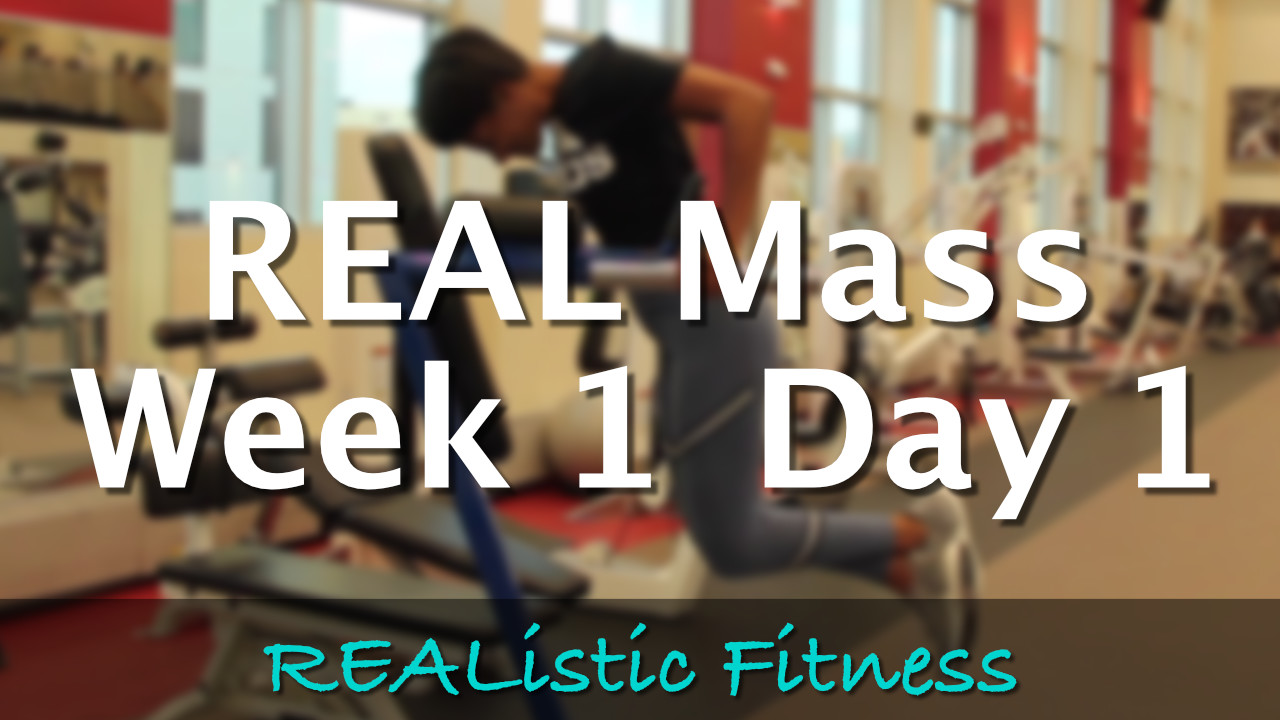 Week 1 Day 1 - REAL Mass