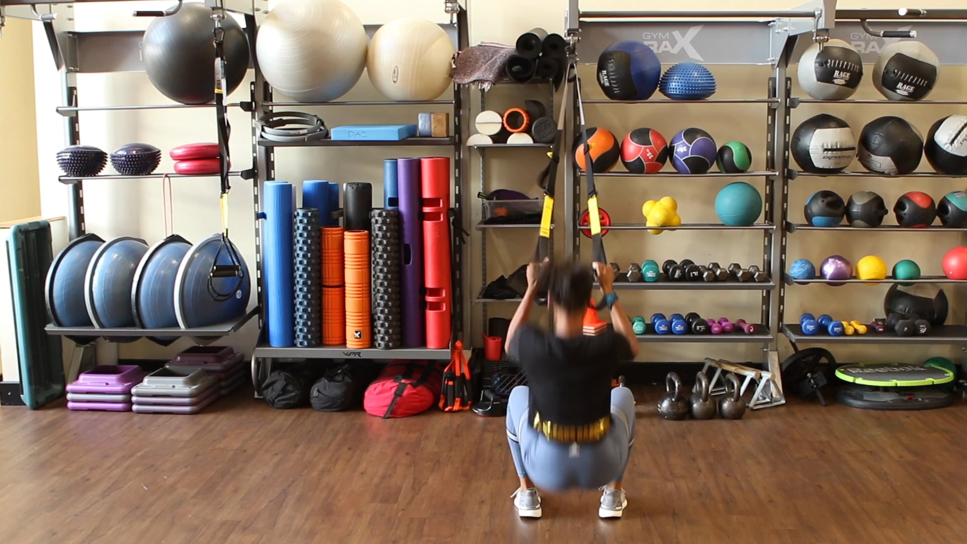TRX Jump Squat
