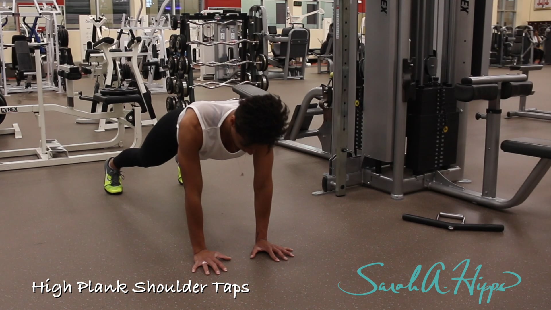 High Plank Shoulder Taps