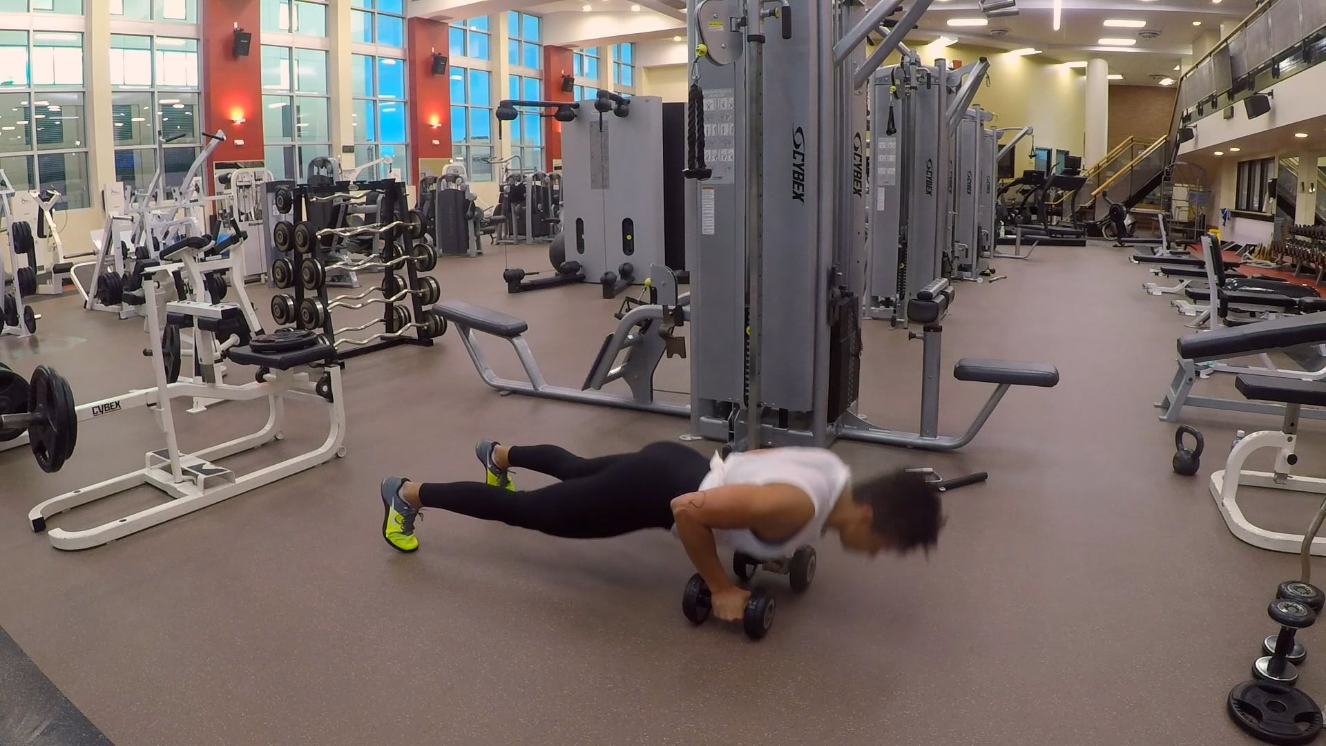 Renegade Row with Pushup
