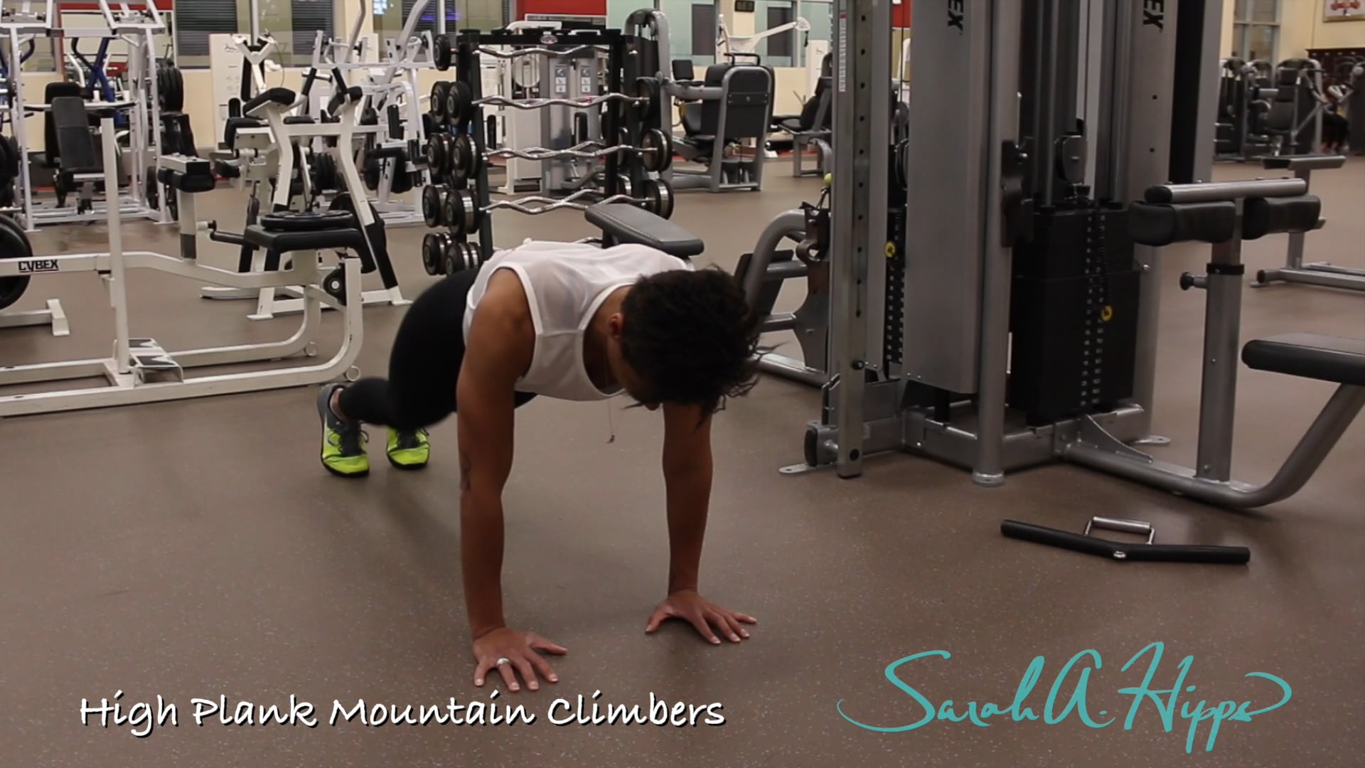 High Plank Mountain Climbers