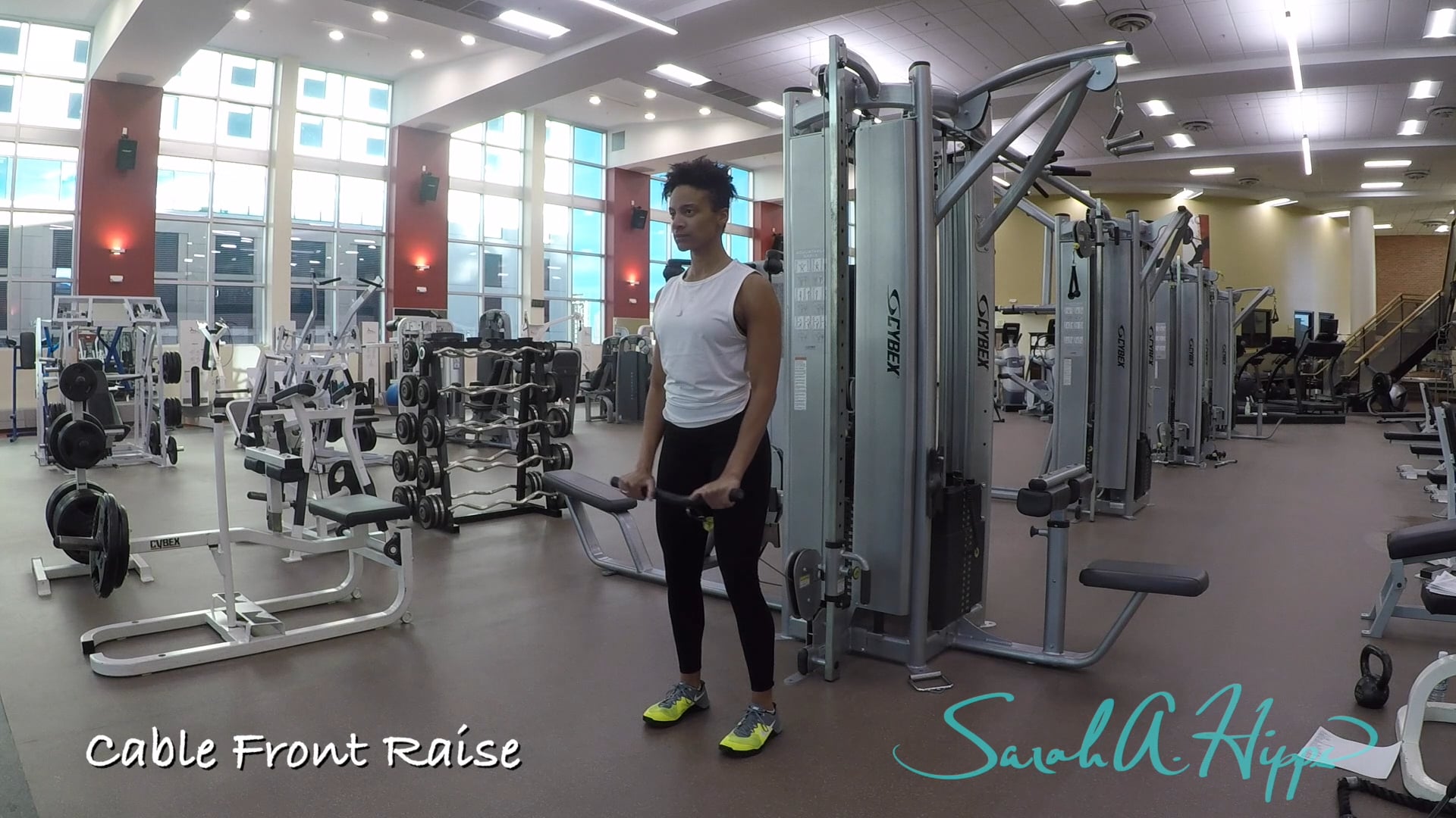 Cable Front Raise