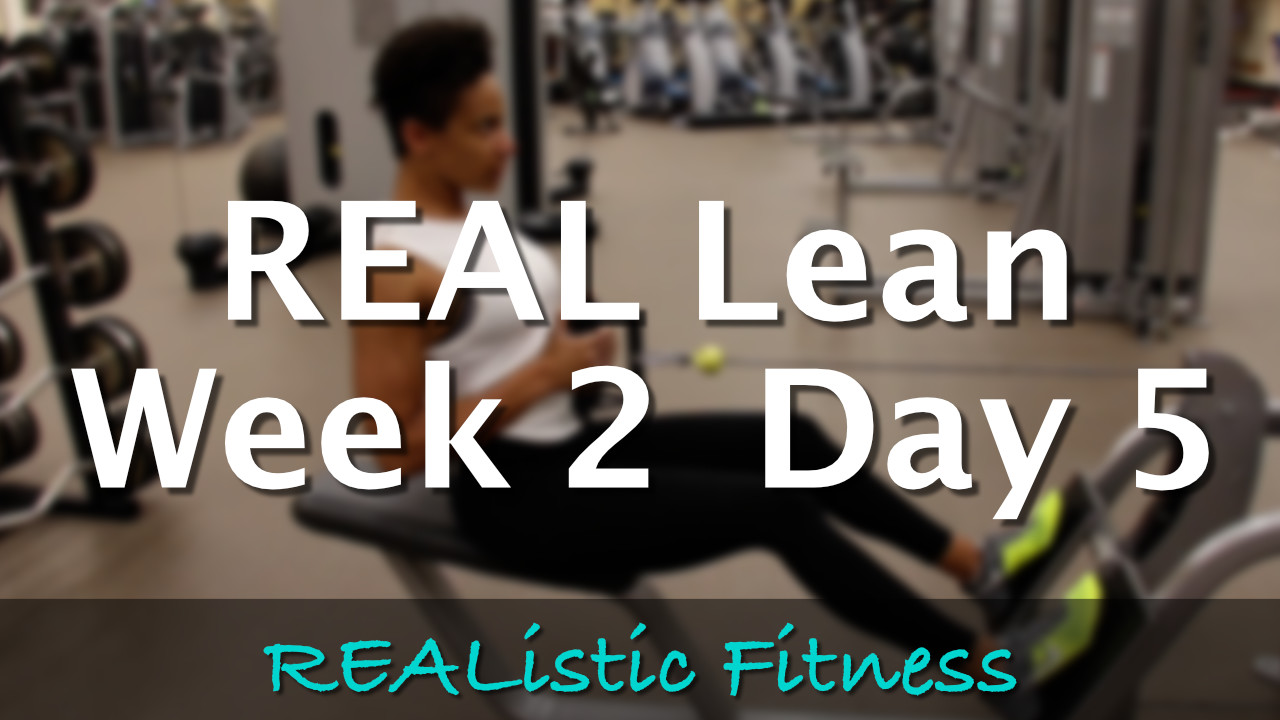 Week 2 Day 5 - REAL Lean