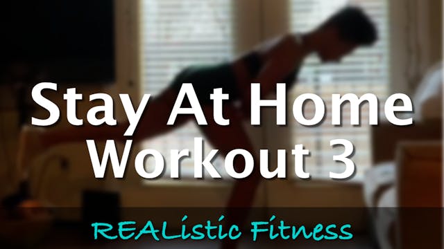 Stay at Home - Workout 3