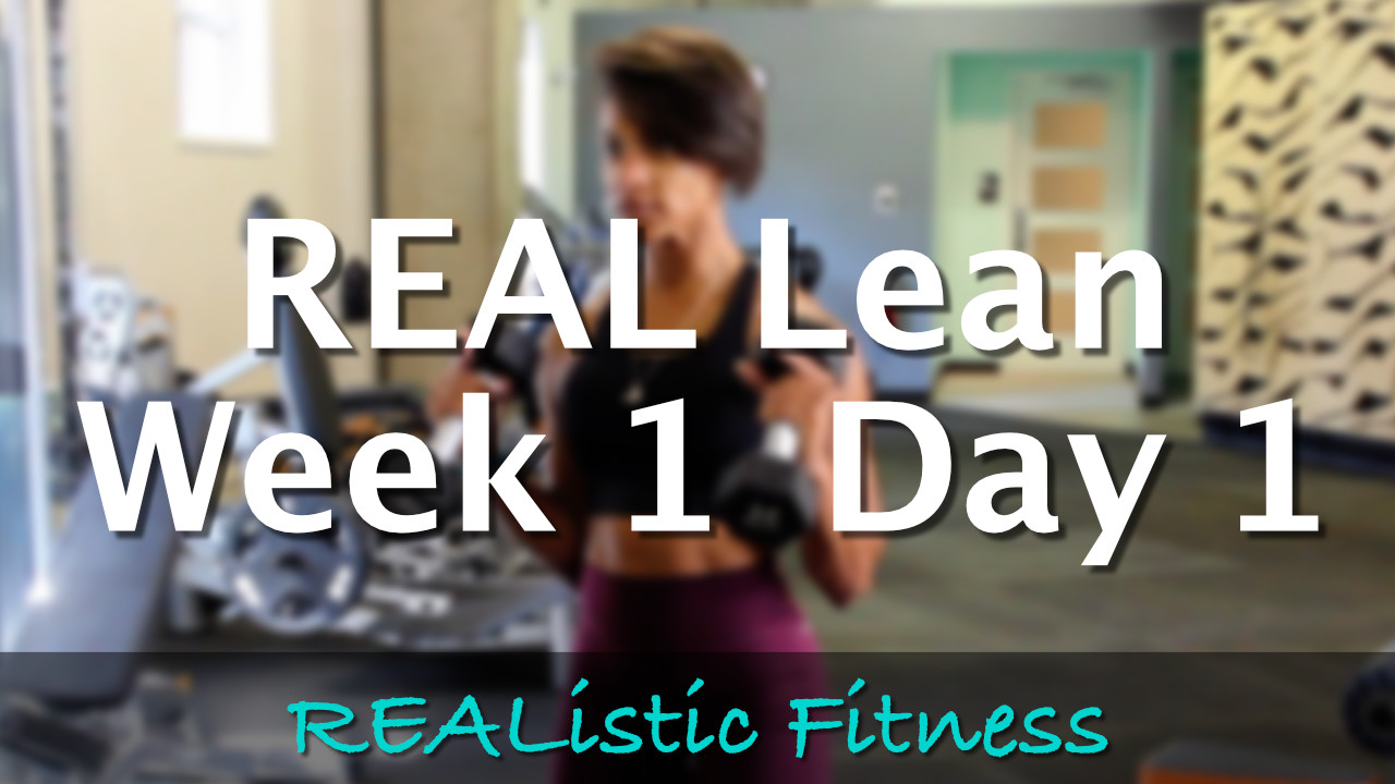 Week 1 Day 1 - REAL Lean