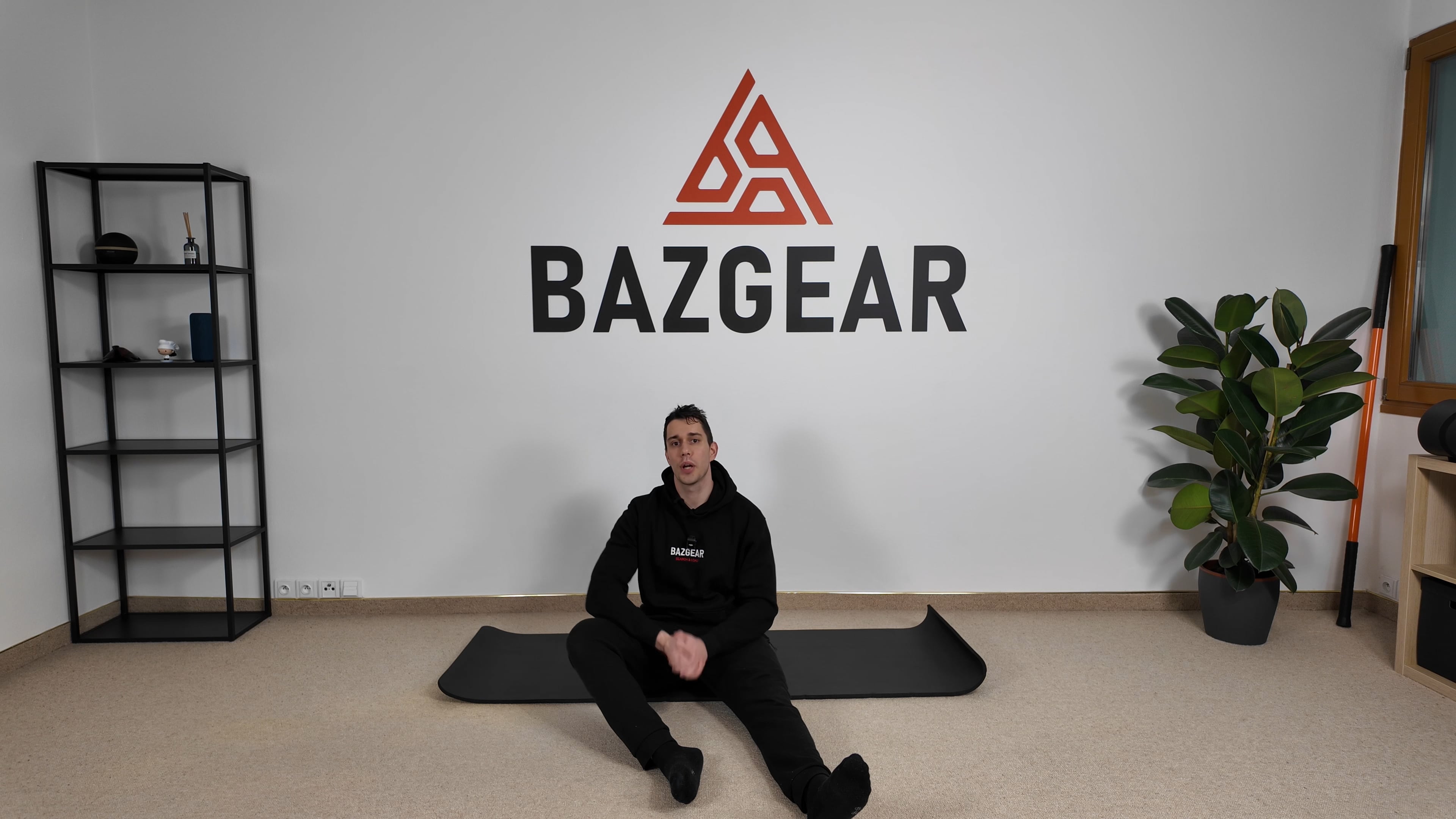 Inverze v kotníku - Pails a Rails - pozice v sedě