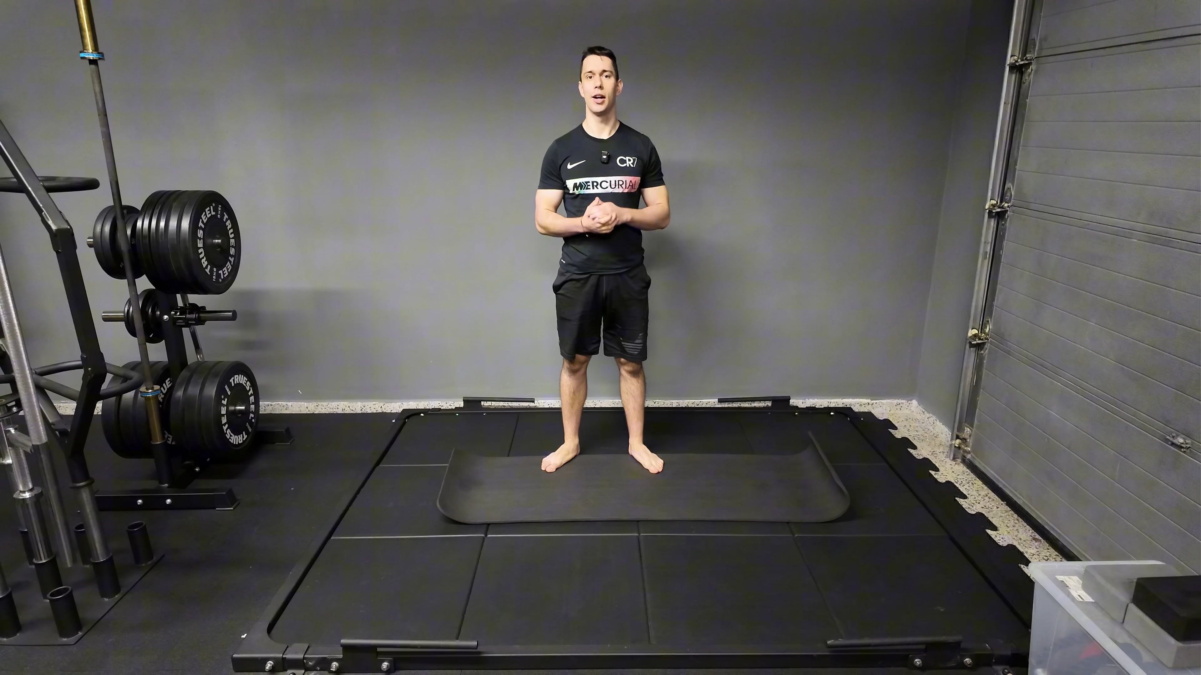 Kyčel - kloubní rotace v kloubním pouzdře - pozice na čtyřech