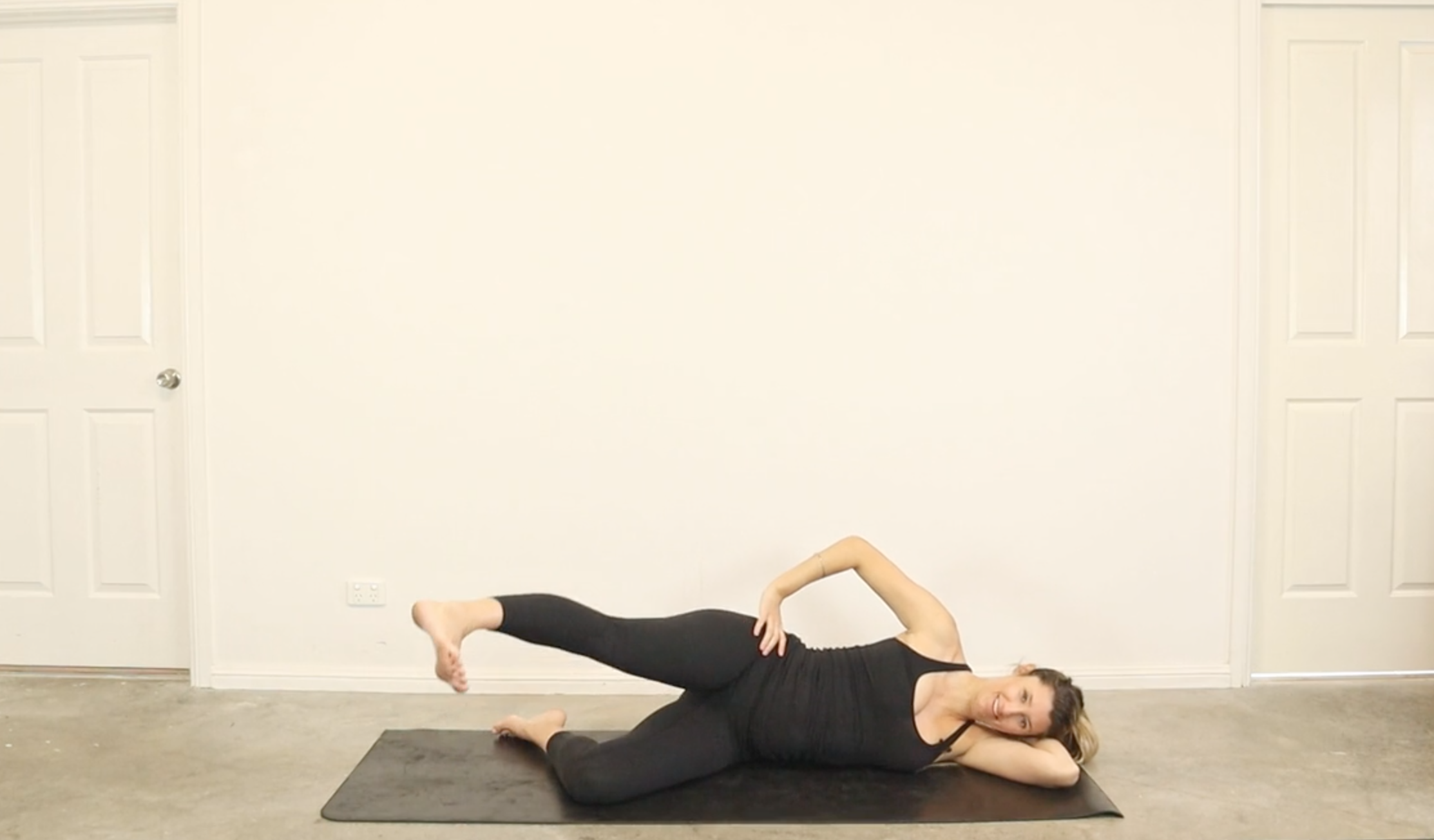 23 Minute Full Body Pregnancy Pilates All Trimesters 