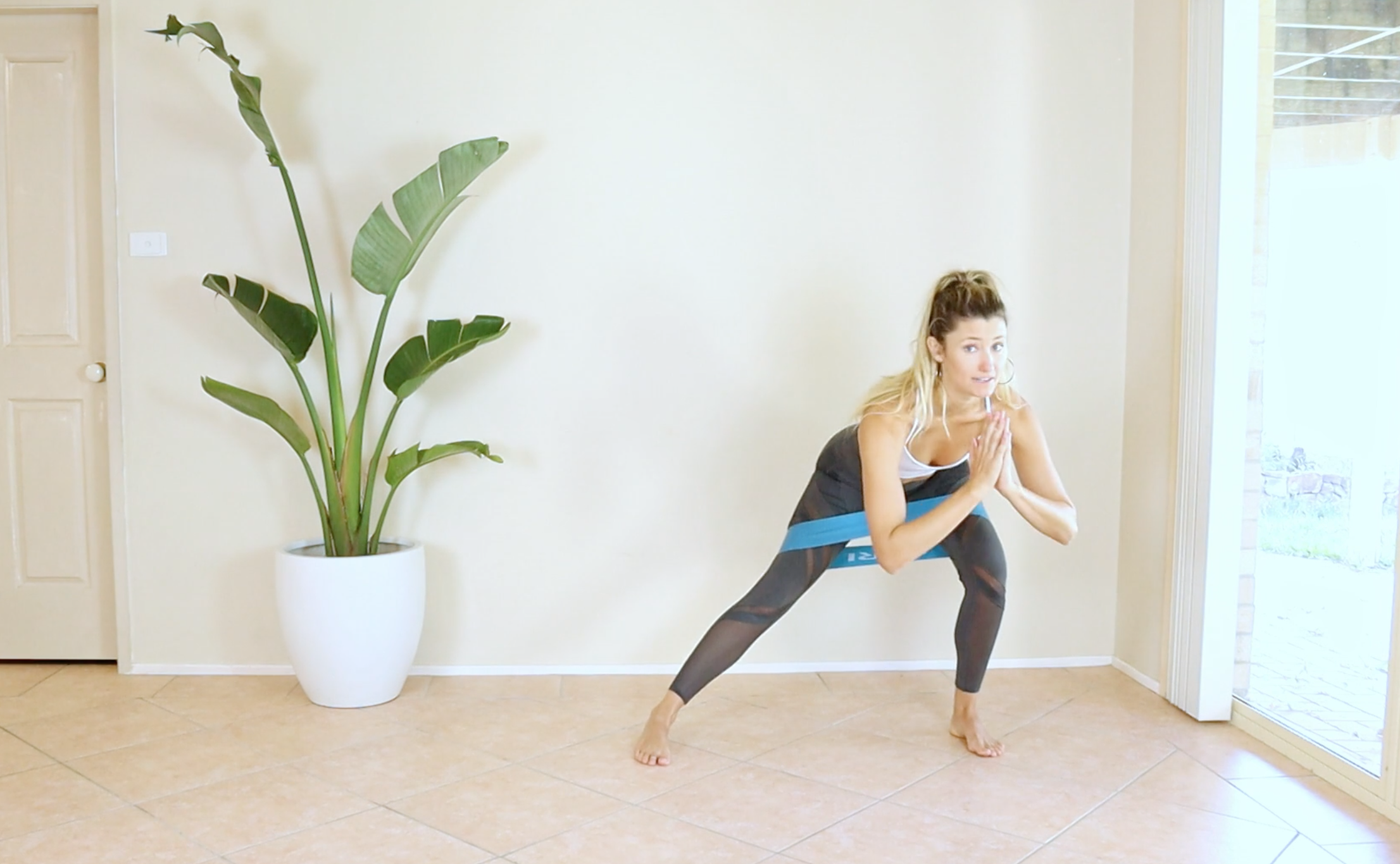 9 Minute Standing Booty Band Work 