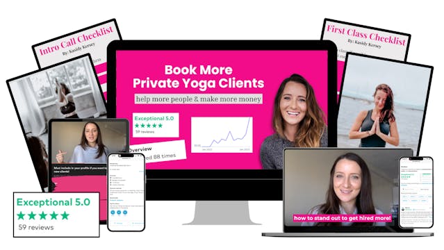 How to Book More Private Yoga Clients