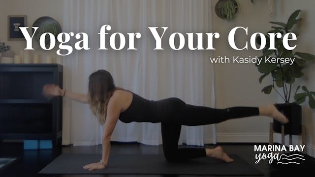 Yoga for Your Core with Kasidy | 18 m...