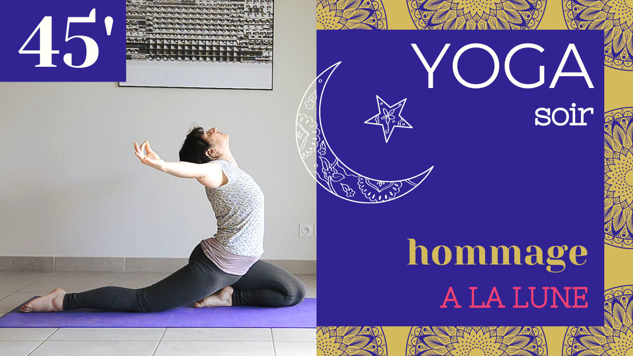 Une séance du soir douce et enveloppante dédiée à la Lune