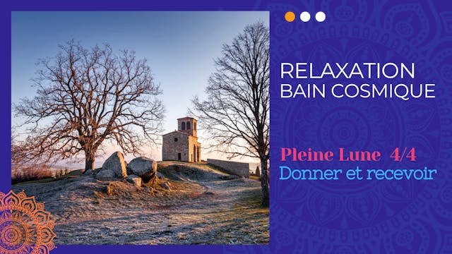 Bain Cosmique | 15 min de relaxation guidée – Détente profonde et apesanteur