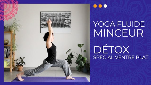 Yoga minceur detox ventre plat pour éliminer les toxines
