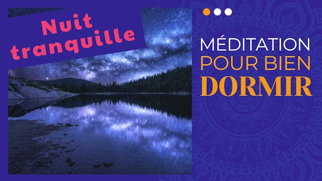Méditation pour bien dormir – 15 minutes | Relaxation guidée du soir