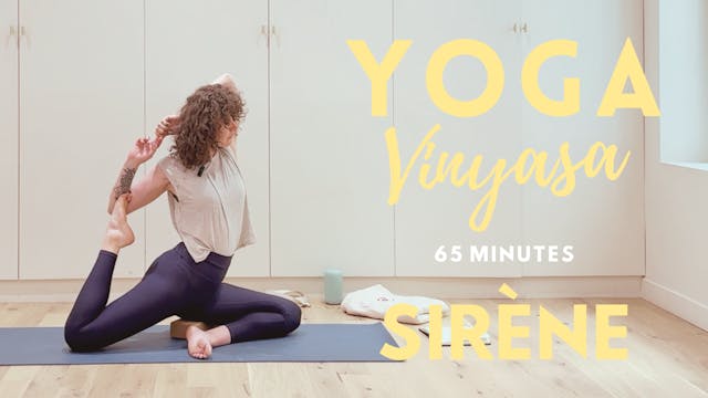 Yoga Vinyasa - Sirène - 65 min
