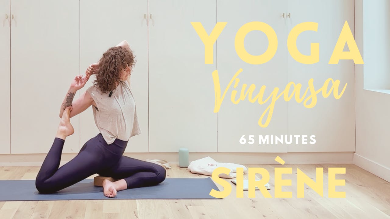Yoga Vinyasa - Sirène - 65 min