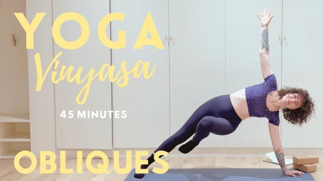 Yoga Vinyasa - Obliques - 46 min