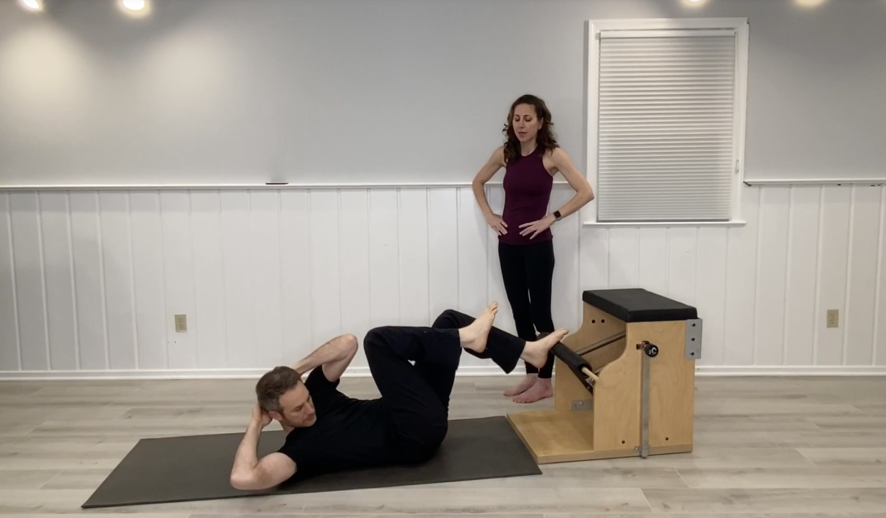 Chair 2 - Legs, Pushups, and Disco