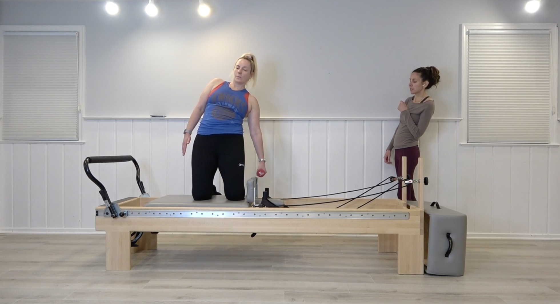 Reformer 85 - Hand Weights - Glutes, Obliques, Arms