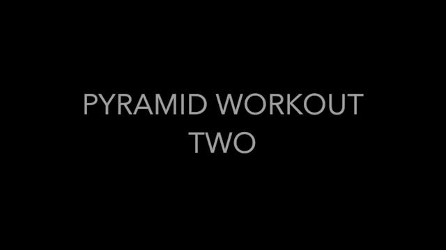 Pyramid Interval Workout 2 with Sara
