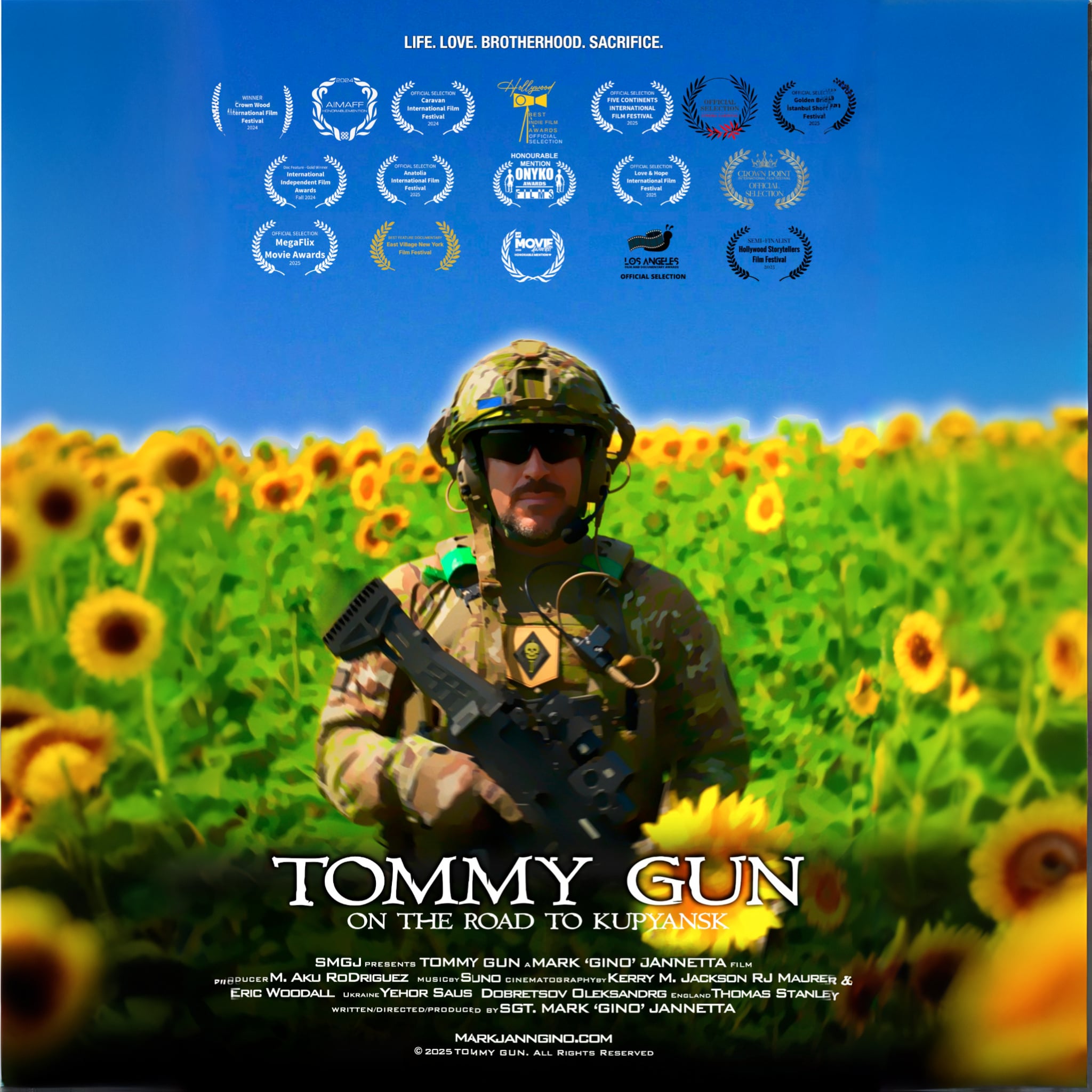 'Tommy Gun' on the Road to Kupiansk