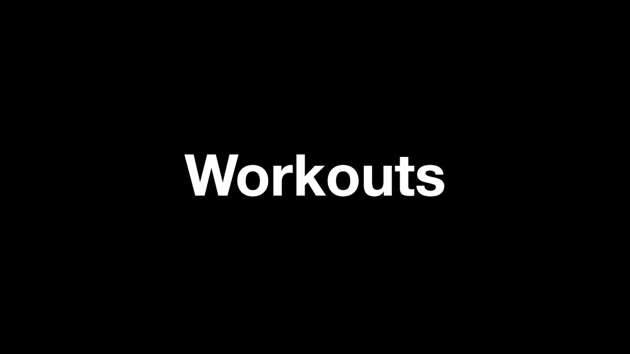All DVD Workouts