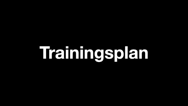 Prep Trainingsplan (DE)