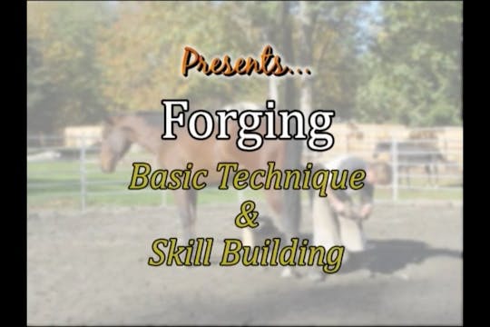 Part 1: Forging & Craftsmanship presented by Mark J. Plumlee CJF, RJF, LS-HMC, CNBBT, CNBF, CLS  (1 of 2 Videos)