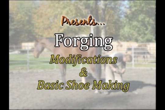 Part 2: Forging & Craftsmanship presented by Mark J. Plumlee CJF, RJF, LS-HMC, CNBBT, CNBF, CLS  (2 of 2 Videos)