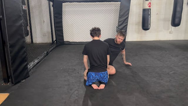 MMA - Butterfly Sweep