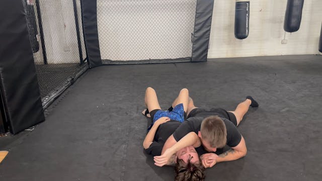 MMA - Head And Arm Choke