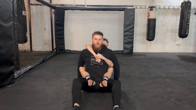 MMA - Rear Naked Choke Grappling