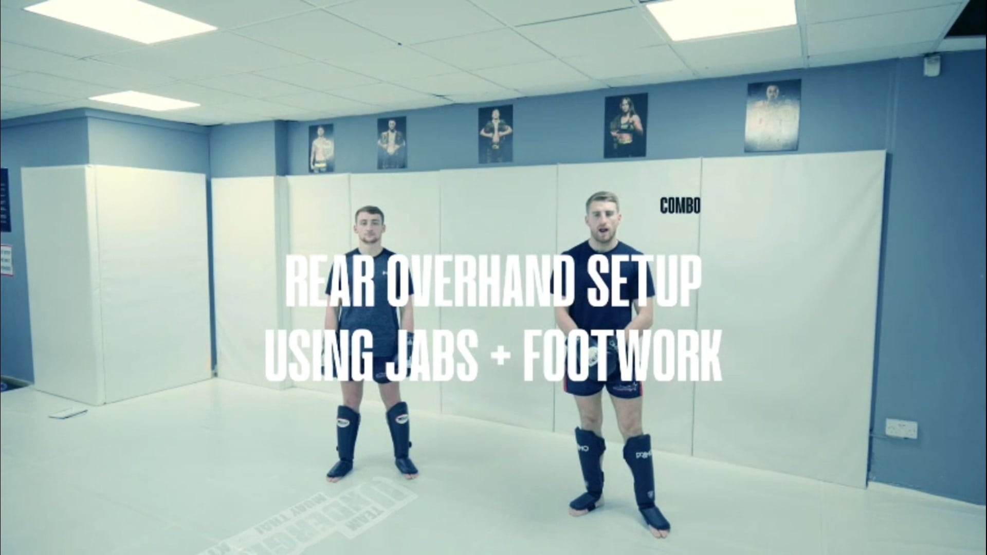 Rear Overhand Setup Using Jab & Footwork