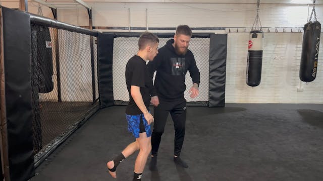 MMA - Single Leg Counter