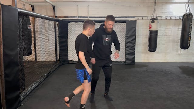 MMA - Single Leg Counter