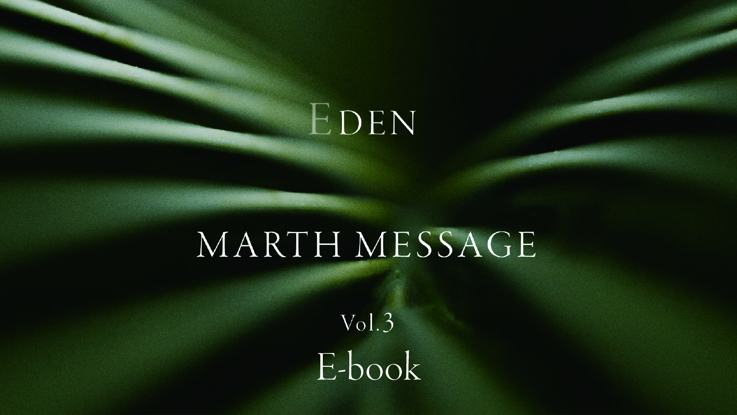 Eden MARTH Message Vol.3