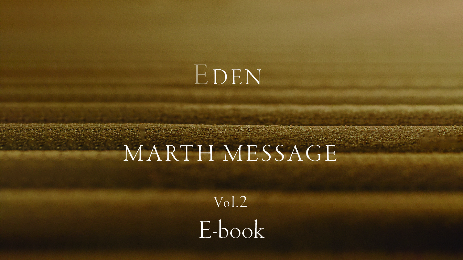 Eden MARTH Message Vol.2