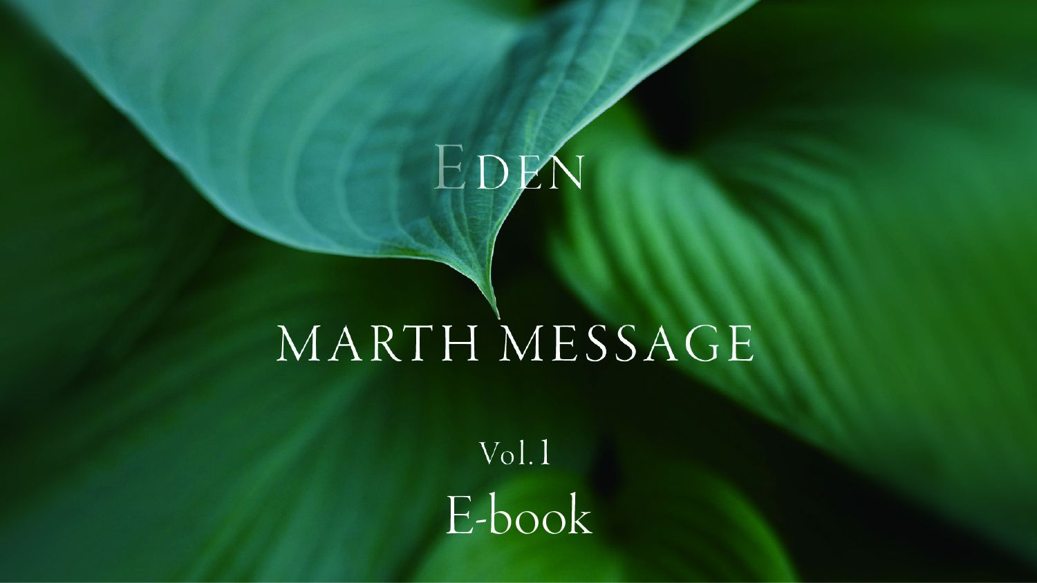 Eden MARTH Message Vol.1