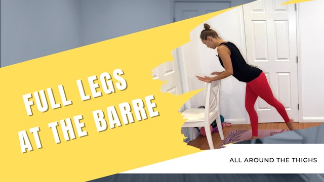 Full Legs At The Barre