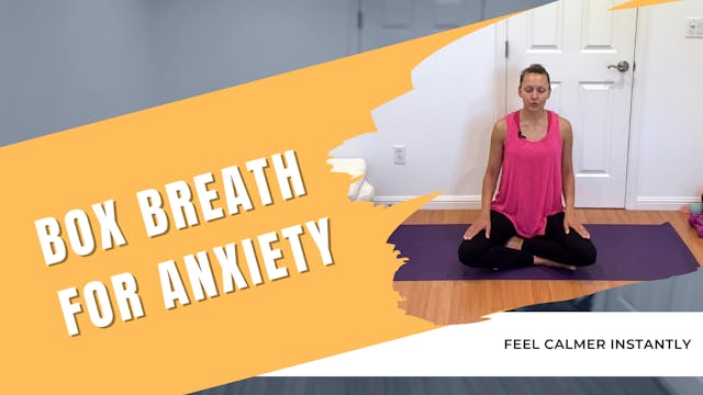 Box Breath For Anxiety 