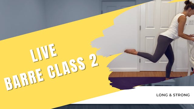 Live Barre Class 2