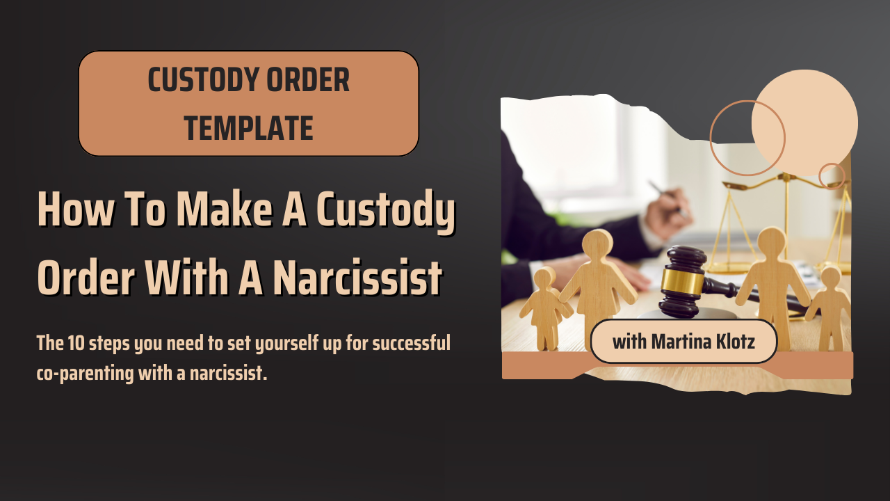 Custody Order Template