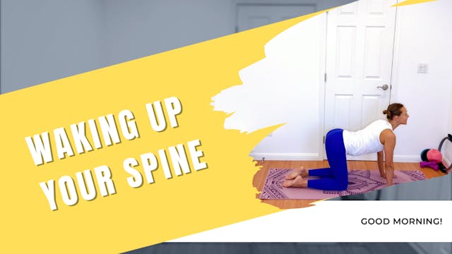 Waking Up Your Spine