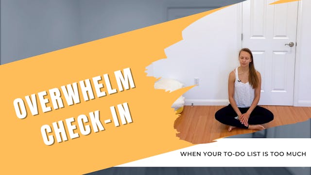 Overwhelm Check-In 