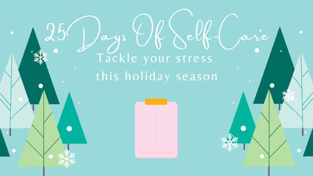 Tackle Your Stress This Holiday Season