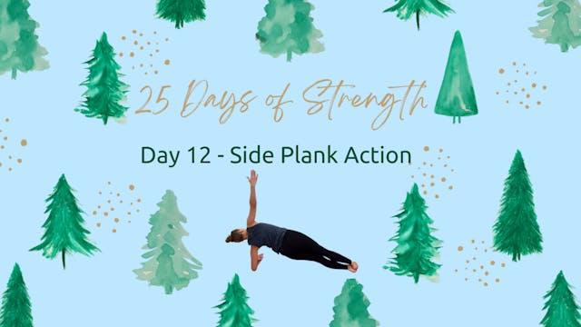 Day 12 - Side Plank Action